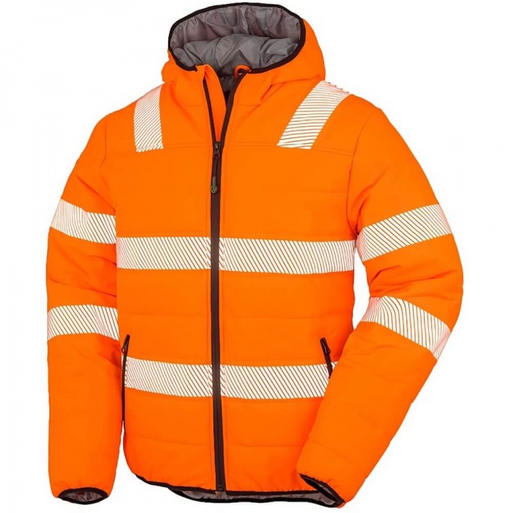 Result Clothing R500X Recycled Ripstop Padded Safety Jacket